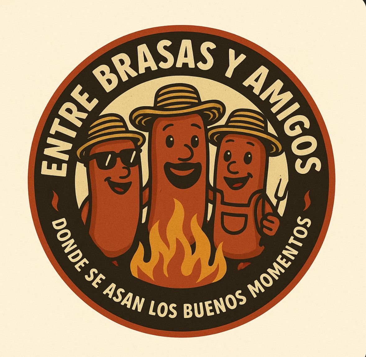Entre brasas y amigos